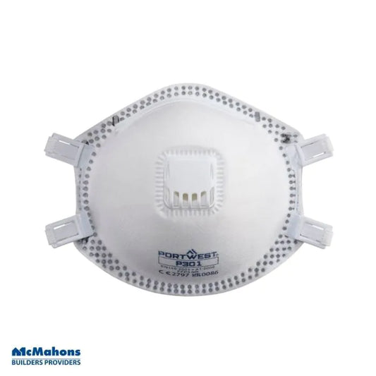 Portwest FFP3 Valved Mask White Pack of 10