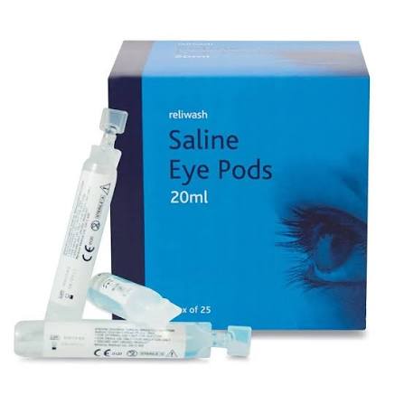 Eye Wash Pods 25 x 20ml