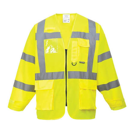 S475 Long Sleeve Executive Hi-Vis Vest
