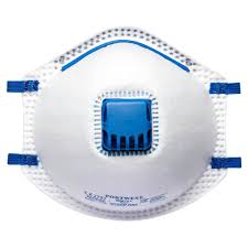 FFP2 Valved Dust Mask Pack 10