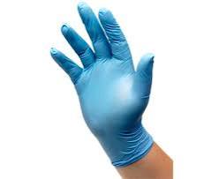 Blue Nitrile Gloves case (1000)
