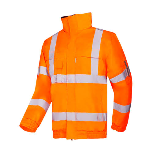 Hobson Bomberjack C481 Two Tone Hi-Vis Vest Yellow Orange