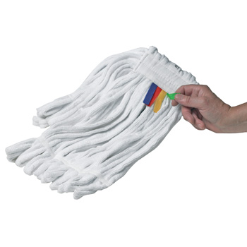 Microfibre Colour Coded Kentucky Style Mop