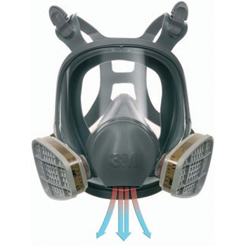 3M Head Harness 6897 Replacement - For 6000 Series Full Face Respirator Masks