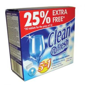 Machine Dishwashing Tablets - 10 per box